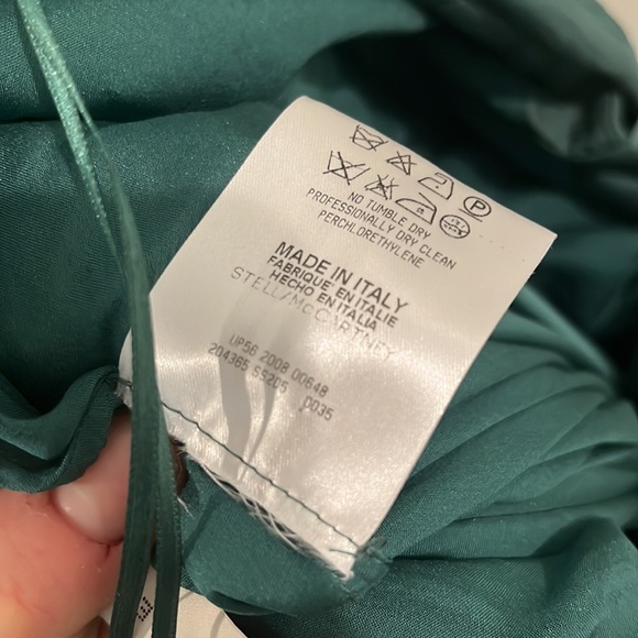 Silk Stella McCartney One Shoulder Gown - Picture 4 of 4